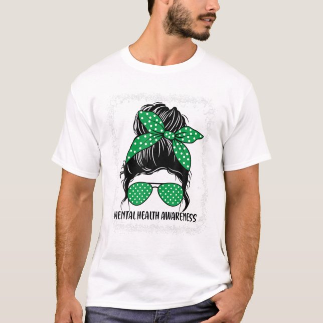 Bun Mental Health Matches T-Shirt (Vorderseite)