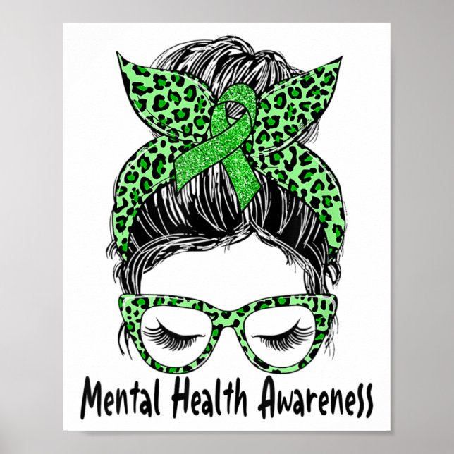 Bun Psychische Gesundheitsprobleme Mental Health A Poster (Vorne)