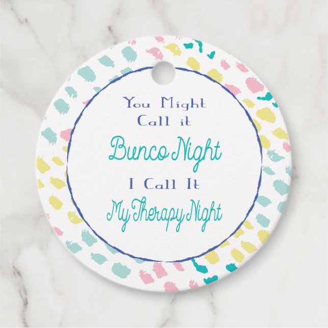 Bunc o Game Prize Funny Geschenkanhänger (Vorderseite)