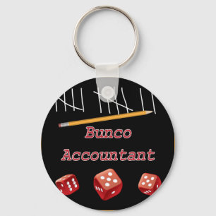 Bunco Accountant Schlüsselanhänger