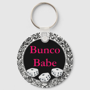 Bunco Babe Vintages Design Schlüsselanhänger