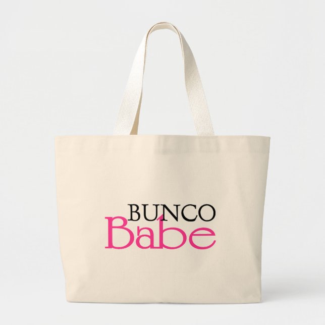 Bunco Baby Jumbo Stoffbeutel (Vorne)