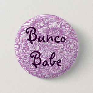 Bunco Baby mit Blumen-Knopf Button