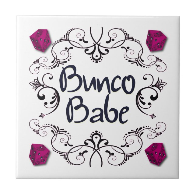 Bunco Baby mit Wirbel Fliese (Vorderseite)