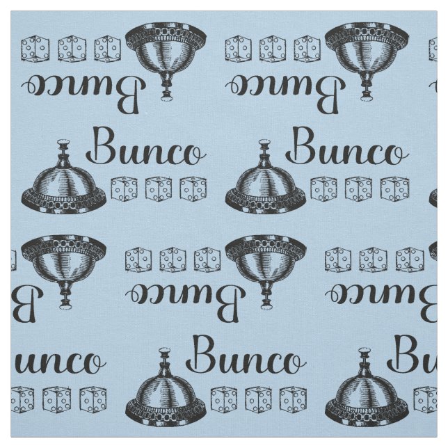 Bunco Bell und Bunco Dice Stoff (Muster)