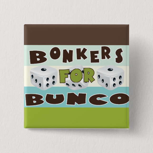 bunco bonkers button (Vorderseite)