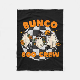 Bunco Boo Crew Bunco Halloween Würfel Fleecedecke