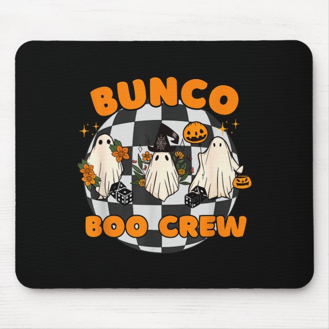 Bunco Boo Crew Bunco Halloween Würfel  Mousepad (Vorne)