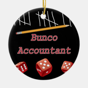 Bunco Buchhalter-Verzierung Keramik Ornament