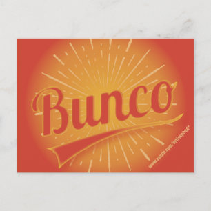 Bunco Burst Einladung