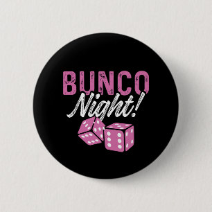 Bunco Button Gastgeschenke Raffle-Preis Bunco Nigh