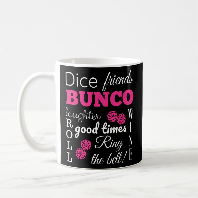 Bunco Dice Times Kaffeetasse (Links)