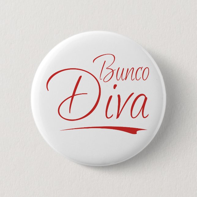 bunco Diva Button (Vorderseite)