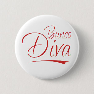 bunco Diva Button