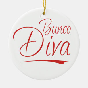 Bunco Diva-Verzierung Keramikornament