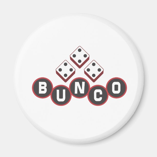 Bunco Dots Magnet (Vorne)