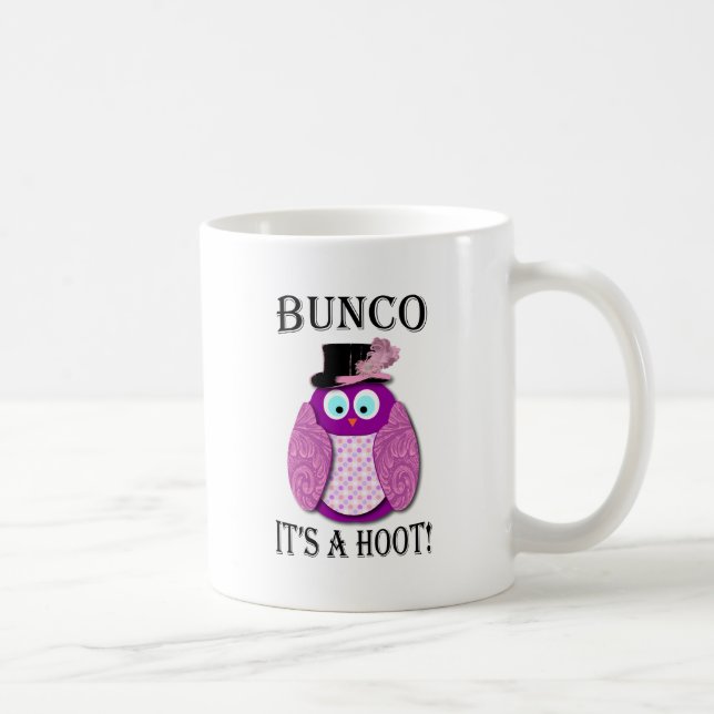 Bunco - es ist ein Schrei " Kaffeetasse (Rechts)