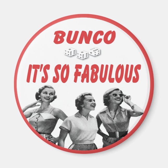 Bunco es ist so fabelhaft magnet (Vorne)