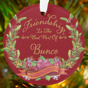 Bunco Freundschaft Ornament