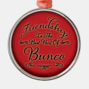 Bunco Freundschaft Silbernes Ornament
