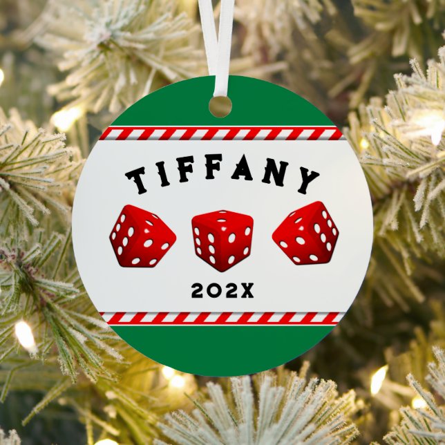 Bunco Game Collectible Ornament Aus Metall (InSitu)