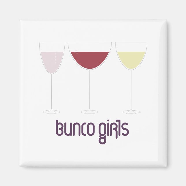 Bunco Girls Magnet (Vorne)