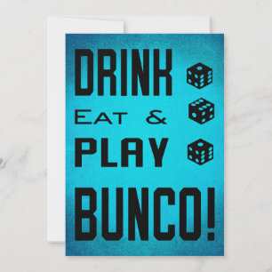 Bunco Girls Night Out Bunco Dice Einladung