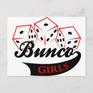 Bunco Girls Postkarte