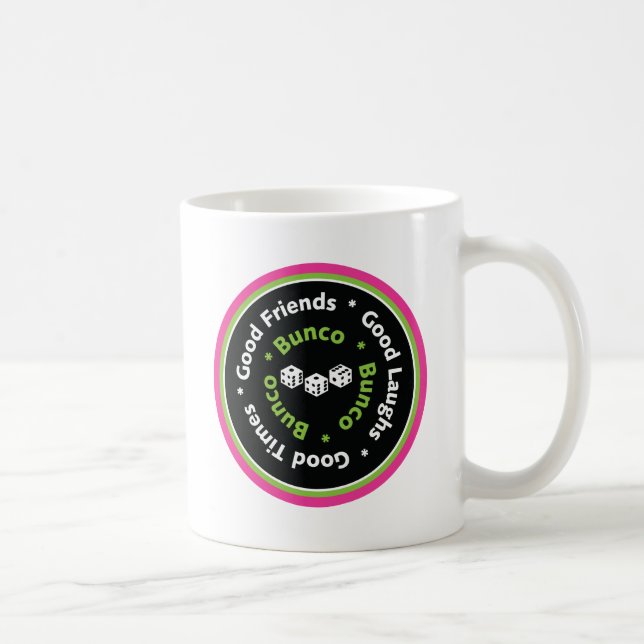 bunco gute Freunde Kaffeetasse (Rechts)