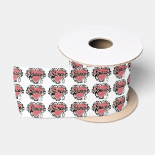 Bunco-Herz-Tattoo Satinband