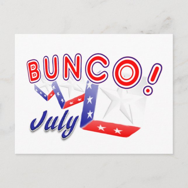 Bunco july postkarte (Vorderseite)