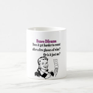 Bunco - lustiges Dilema Tasse