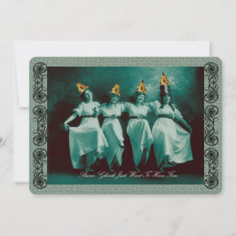 Bunco October Halloween Einladung