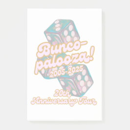 Bunco-palooza post-it notes post-it klebezettel