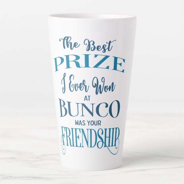 Bunco Player Friend Milchtasse (Vorderseite)