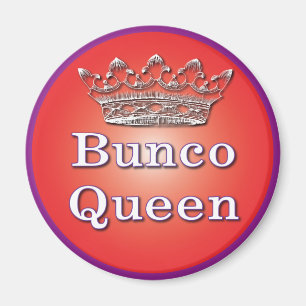 Bunco-Queen-Magnet Magnet