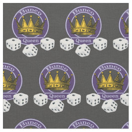 Bunco Queen Novelty Crown Dice Stoff