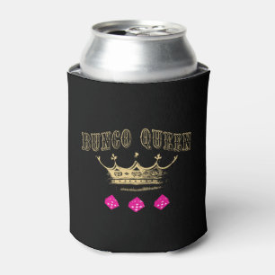 Bunco Queen Pink Dice Gold Crown Dosenkühler