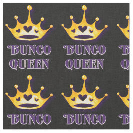 Bunco Queen Player Black Stoff