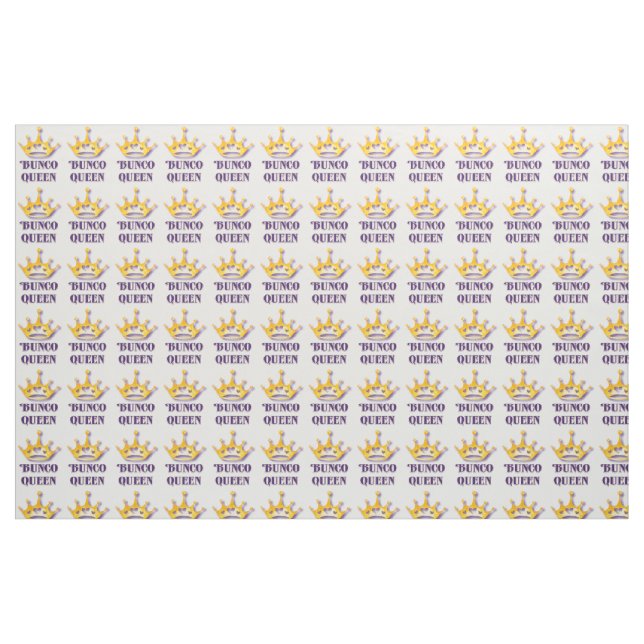 Bunco Queen Player Stoff (Fat Quarter (45,7 x 55,9 cm))