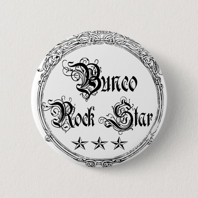 bunco Rockstar Button (Vorderseite)