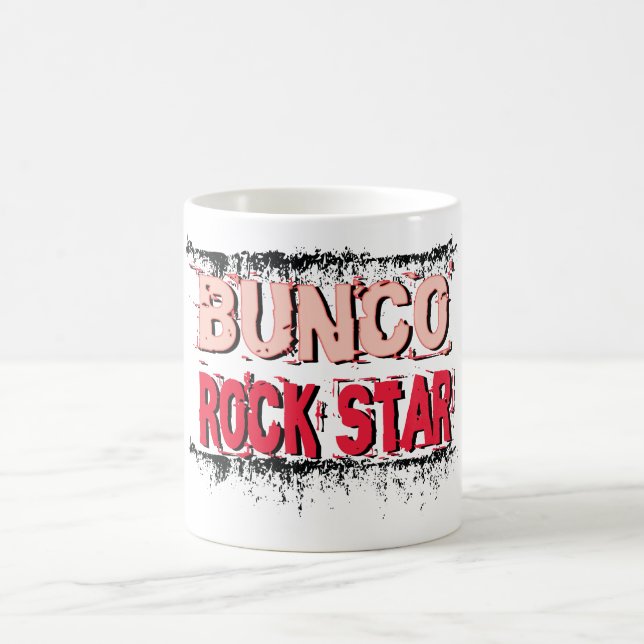 bunco Rockstar im Rosa Tasse (Mittel)