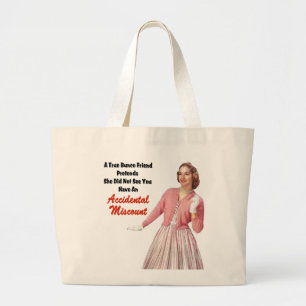 Bunco-Tasche Vintage und Retro Jumbo Stoffbeutel