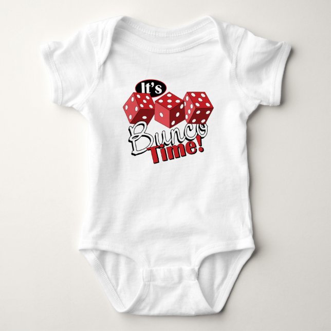 Bunco TIme Baby Strampler (Vorderseite)