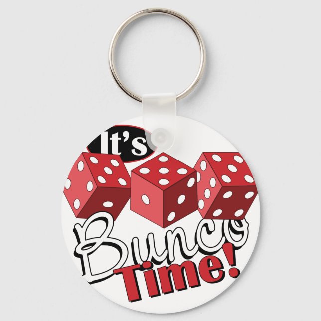 Bunco TIme Schlüsselanhänger (Vorderseite)