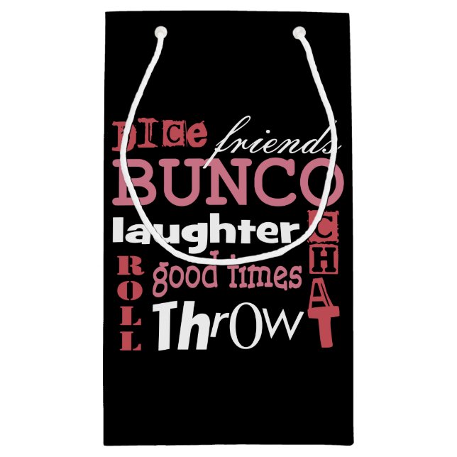 Bunco Untergrundbahn-Kunst Kleine Geschenktüte (Rückseite)