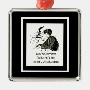 Bunco Verlierer Ornament Aus Metall