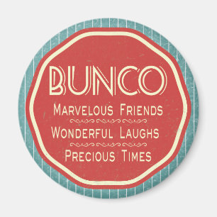 Bunco-Vintages Emblem Magnet
