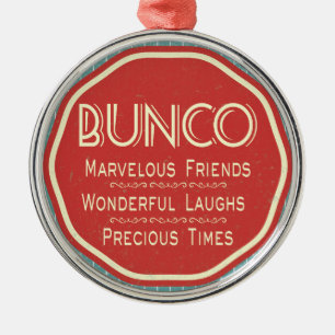 Bunco Vintages Emblem Ornament Aus Metall