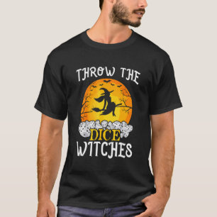Bunco Wirf die Würfel Bunco Spiel Halloween T-Shirt